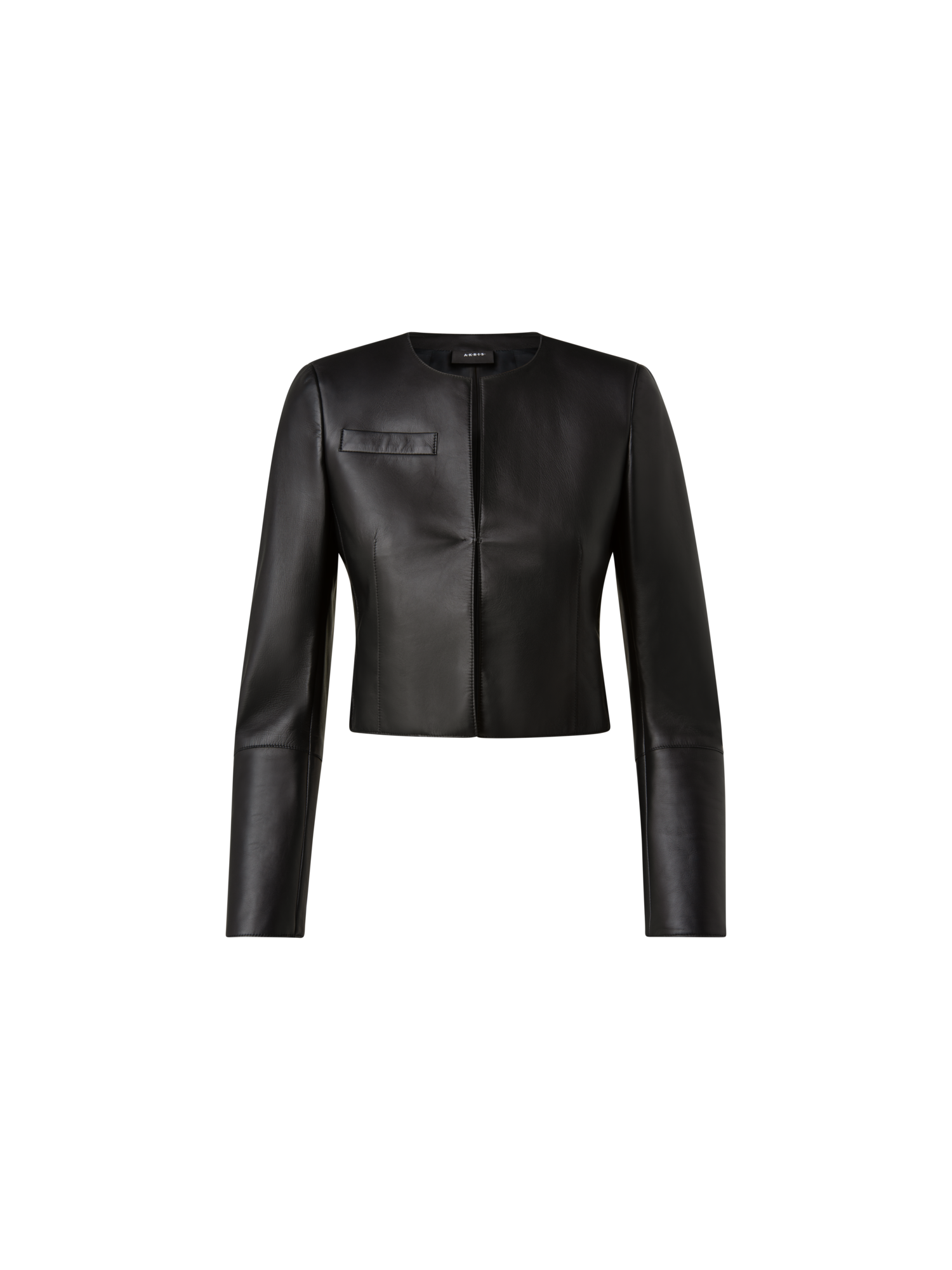 Cropped Leather Jacket – Akris CH