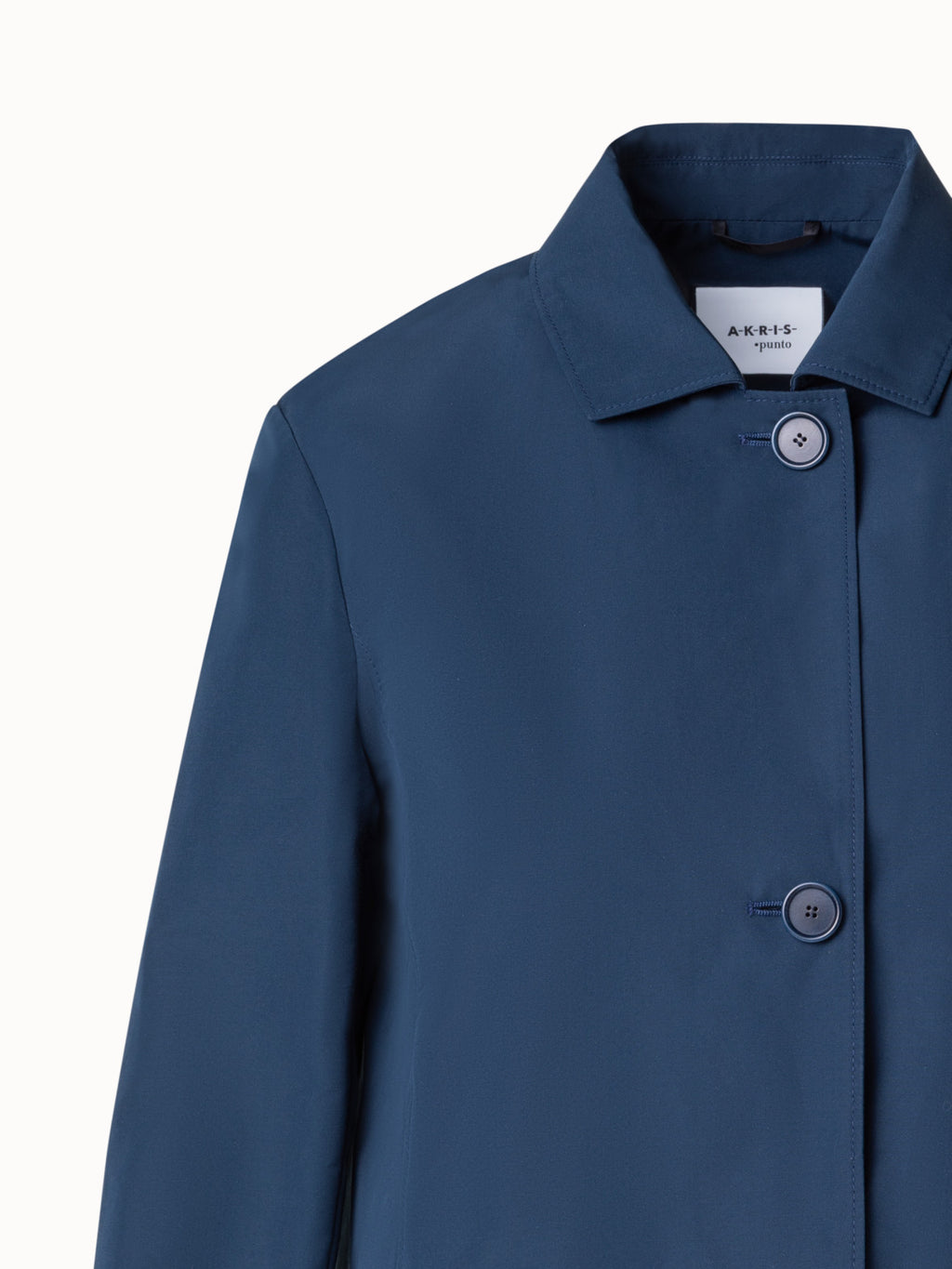 Kurze Techno-Taft-Jacke - Blau - Dunkelblau