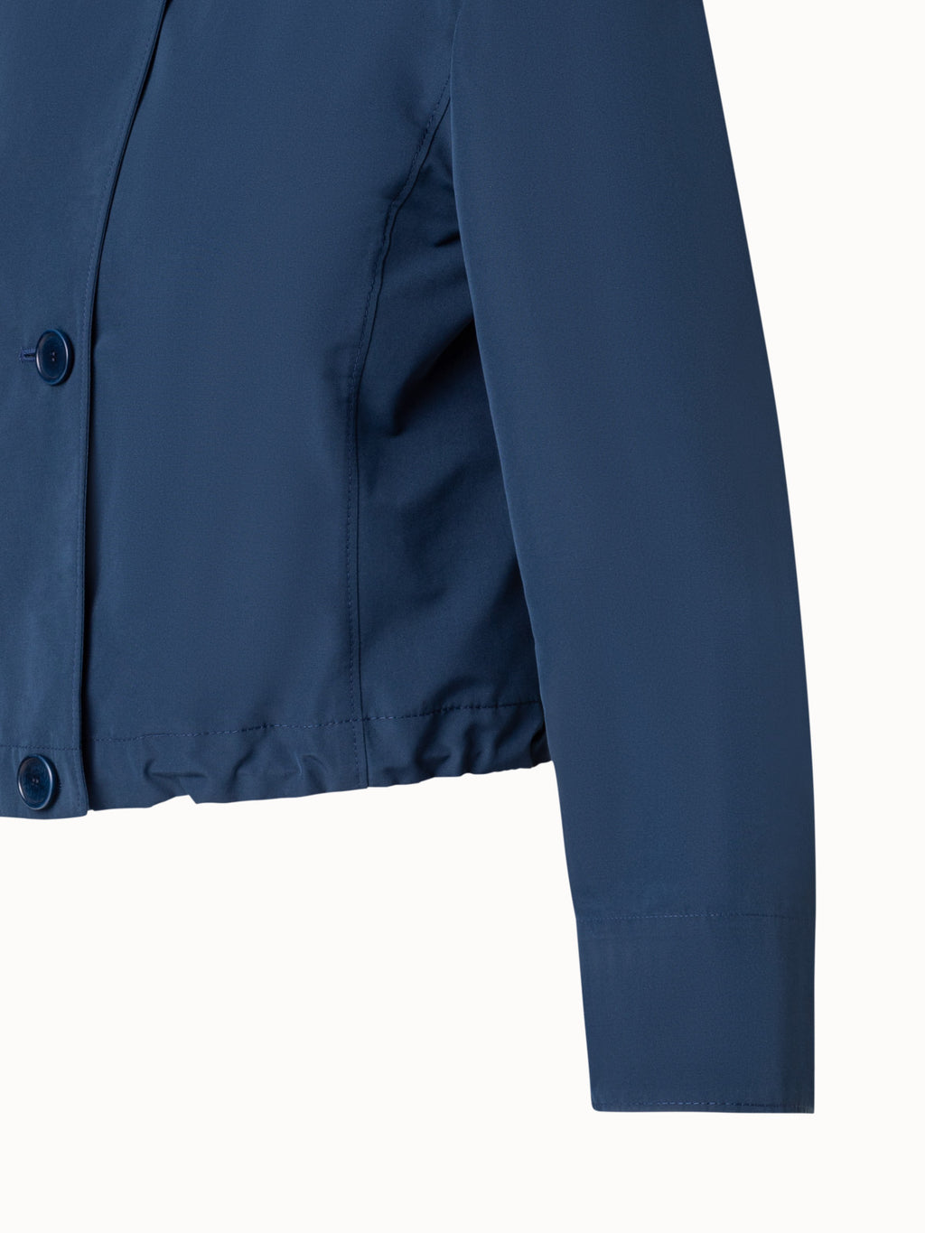 Kurze Techno-Taft-Jacke - Blau - Dunkelblau