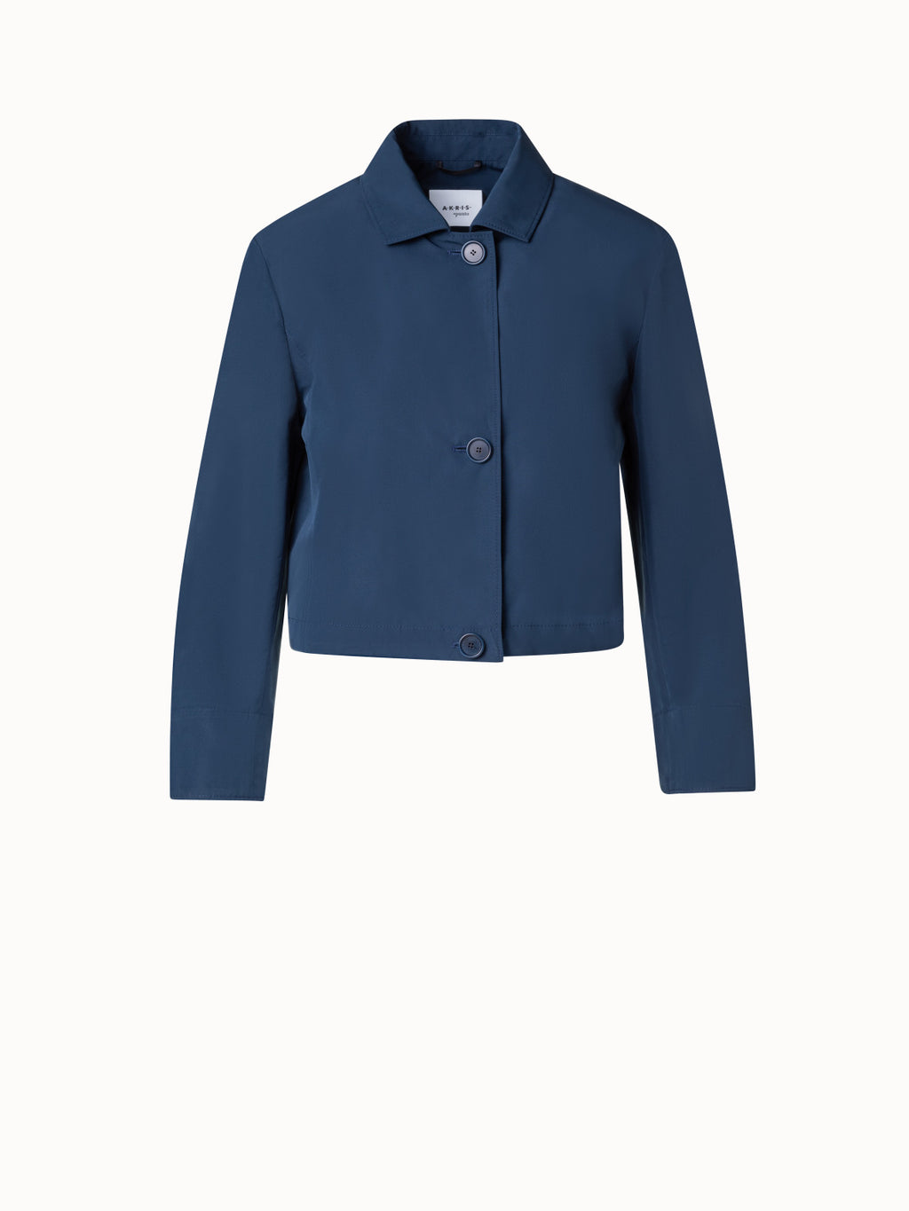 Kurze Techno-Taft-Jacke - Blau - Dunkelblau