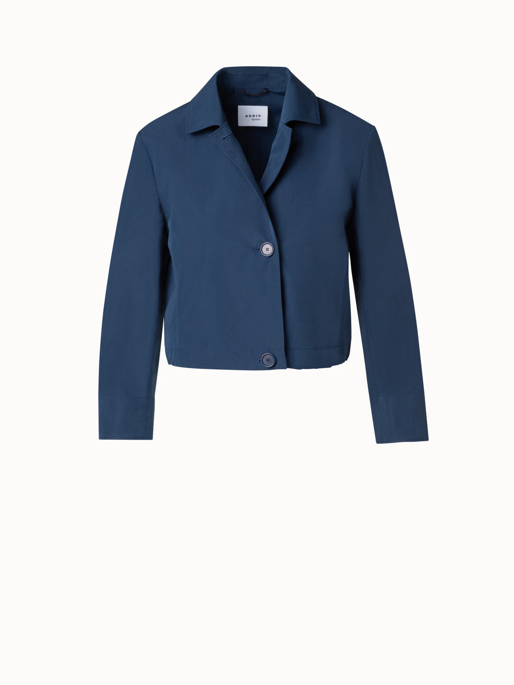Kurze Techno-Taft-Jacke - Blau - Dunkelblau