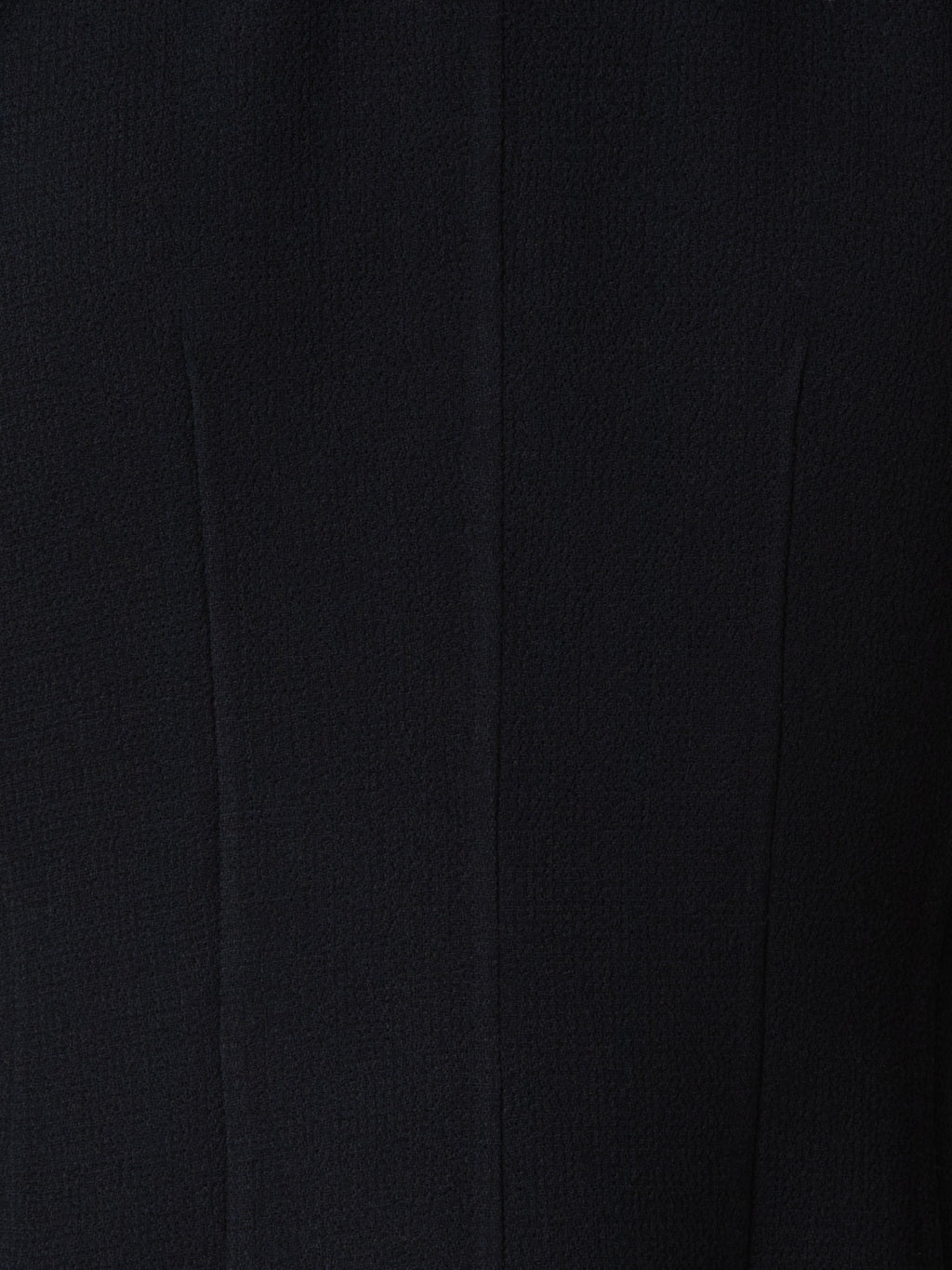 Kurze Jacke aus Woll-Doubleface - Schwarz
