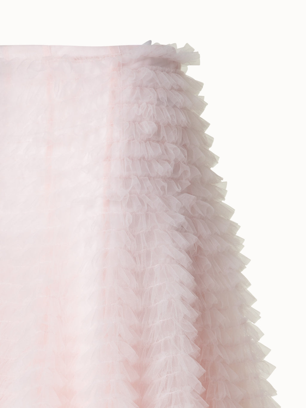 Maxi-Tüll-Rüschenrock - Rosa