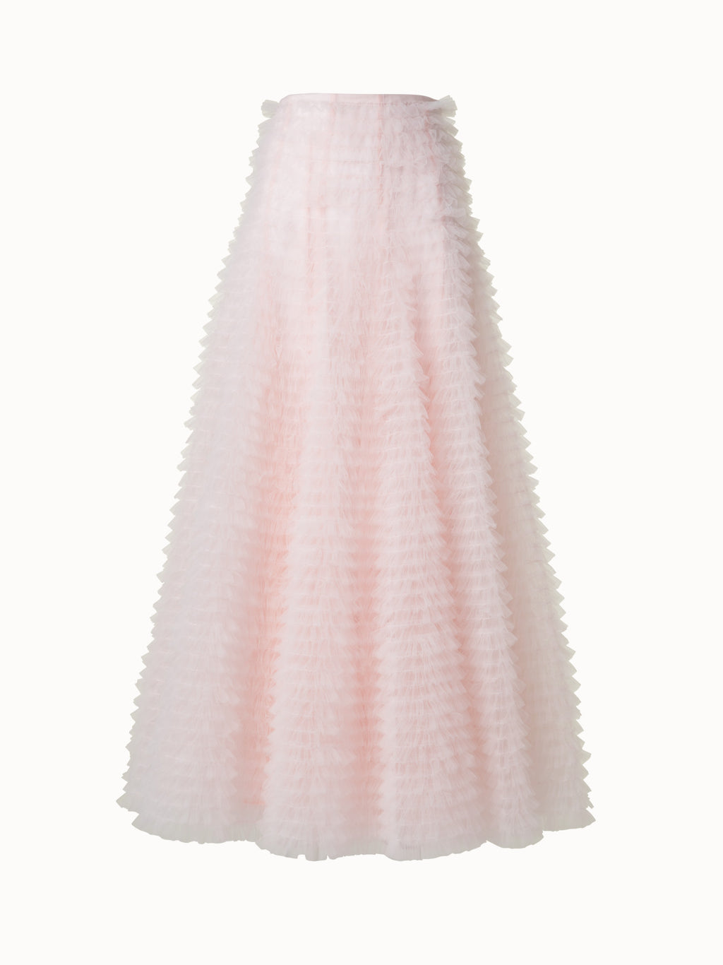 Maxi-Tüll-Rüschenrock - Rosa