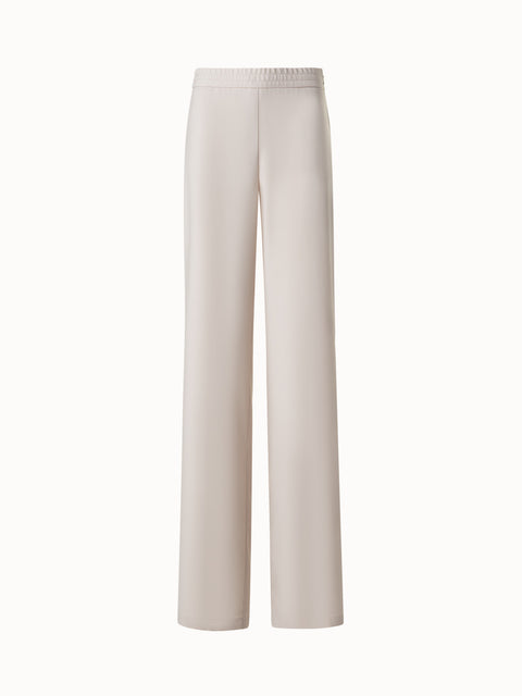 Relaxed Cool Wool-Hose mit geradem Bein