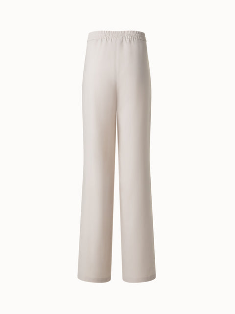 Relaxed Cool Wool-Hose mit geradem Bein