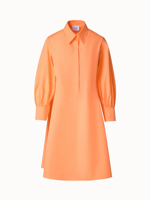 Baumwoll-Blusenkleid