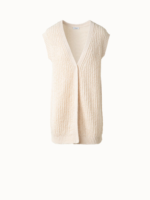 Langer Chunky-Cardigan