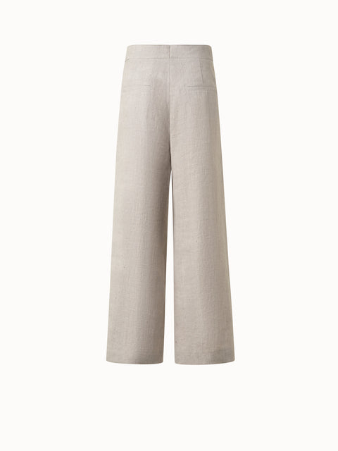 Leinen-Culotte-Hose