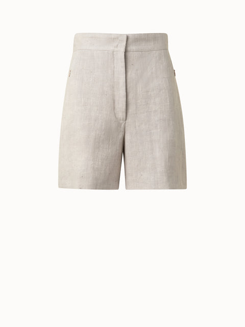 Leinen-Shorts