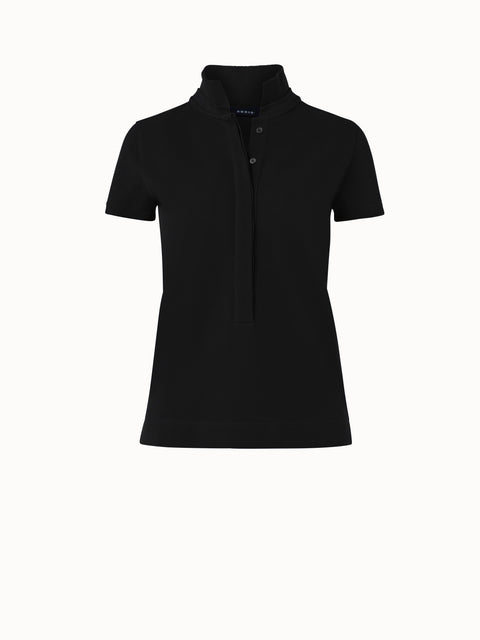 Baumwoll-Poloshirt