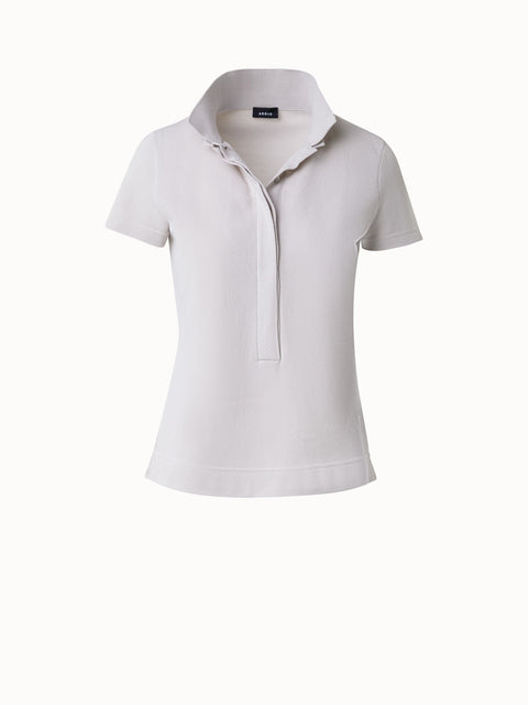 Baumwoll-Poloshirt