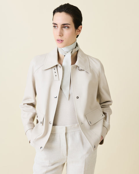 Blouson Lederjacke