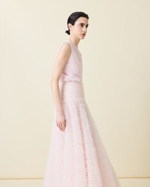Transparentes Doppellagiges Top