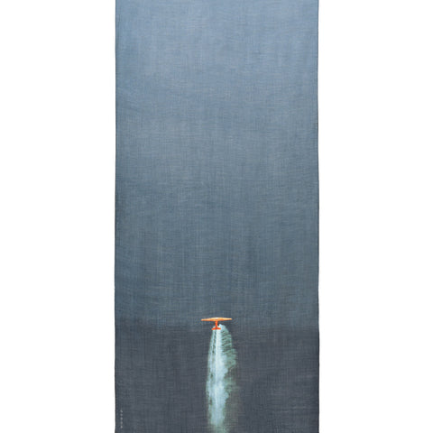 Schal mit Flugzeug-Print