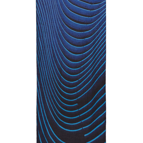 Schal mit Curves-Print