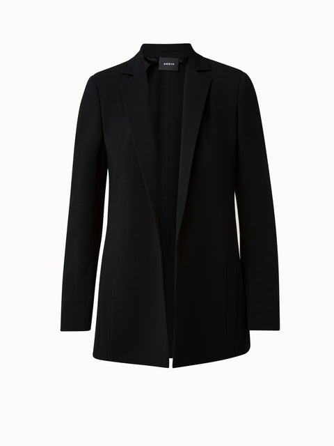 Jacke aus Double-Face-Wolle