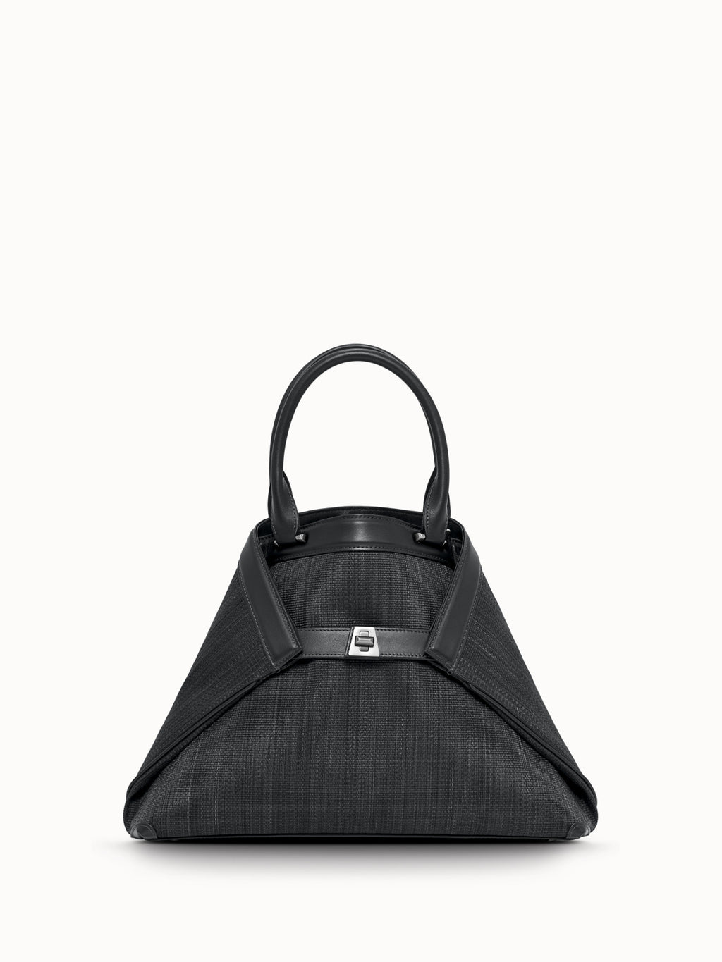 Ai Small Top Handle Tote - Grau