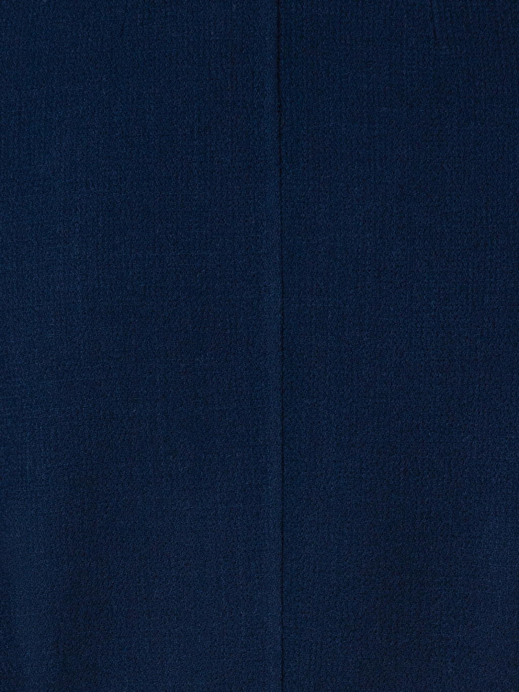 Kurze Jacke aus Woll-Crêpe-Doubleface - Blau - Dunkelblau