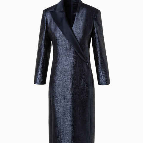 Blazer Sheath Dress with Long Sleeves