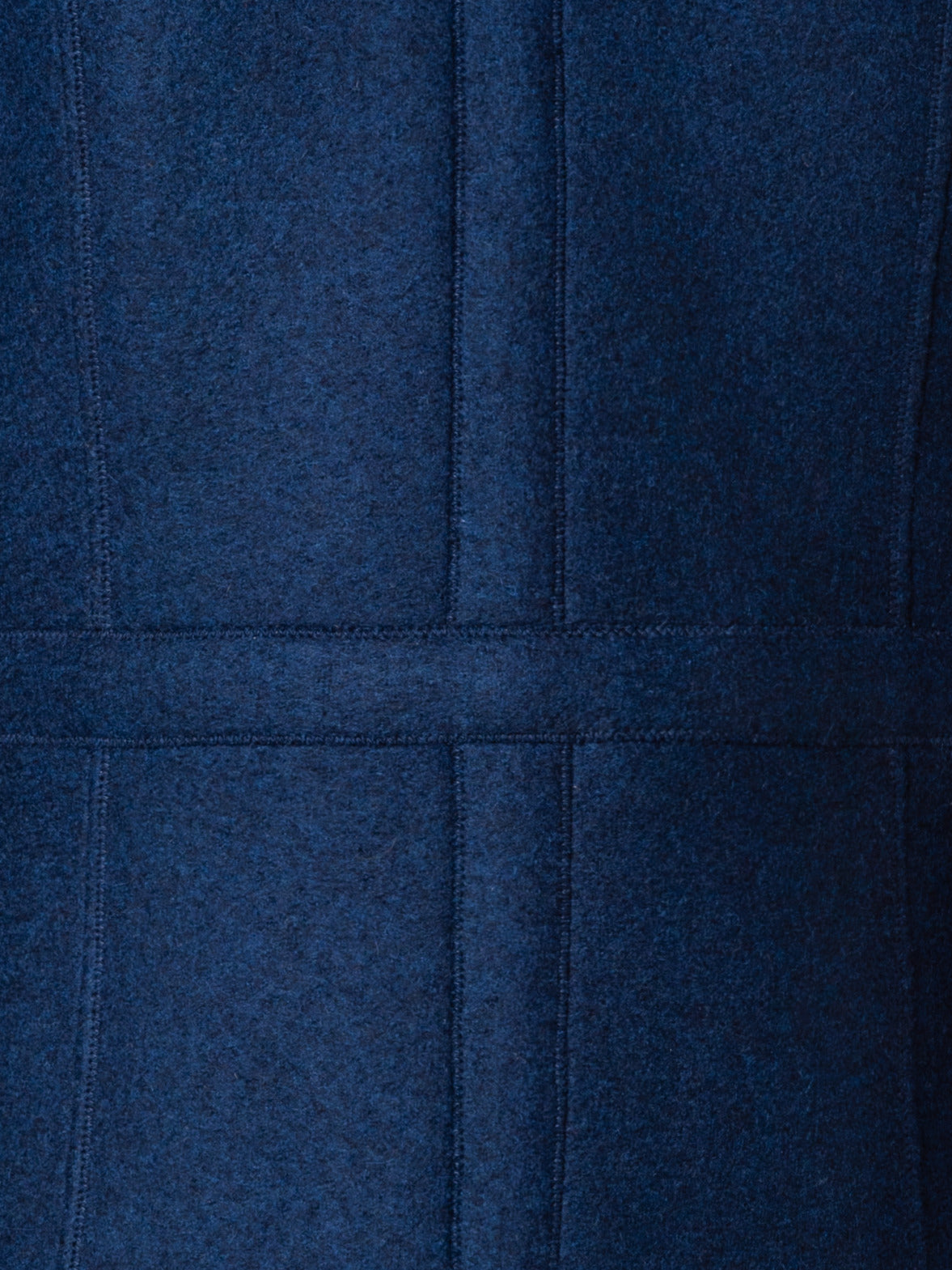 Tailored Jacket in 100% Cashmere with Stand Up Collar - blue - navy