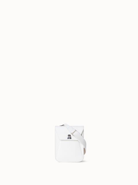 Mini Anouk messenger bag in Cervo-Kalbsleder