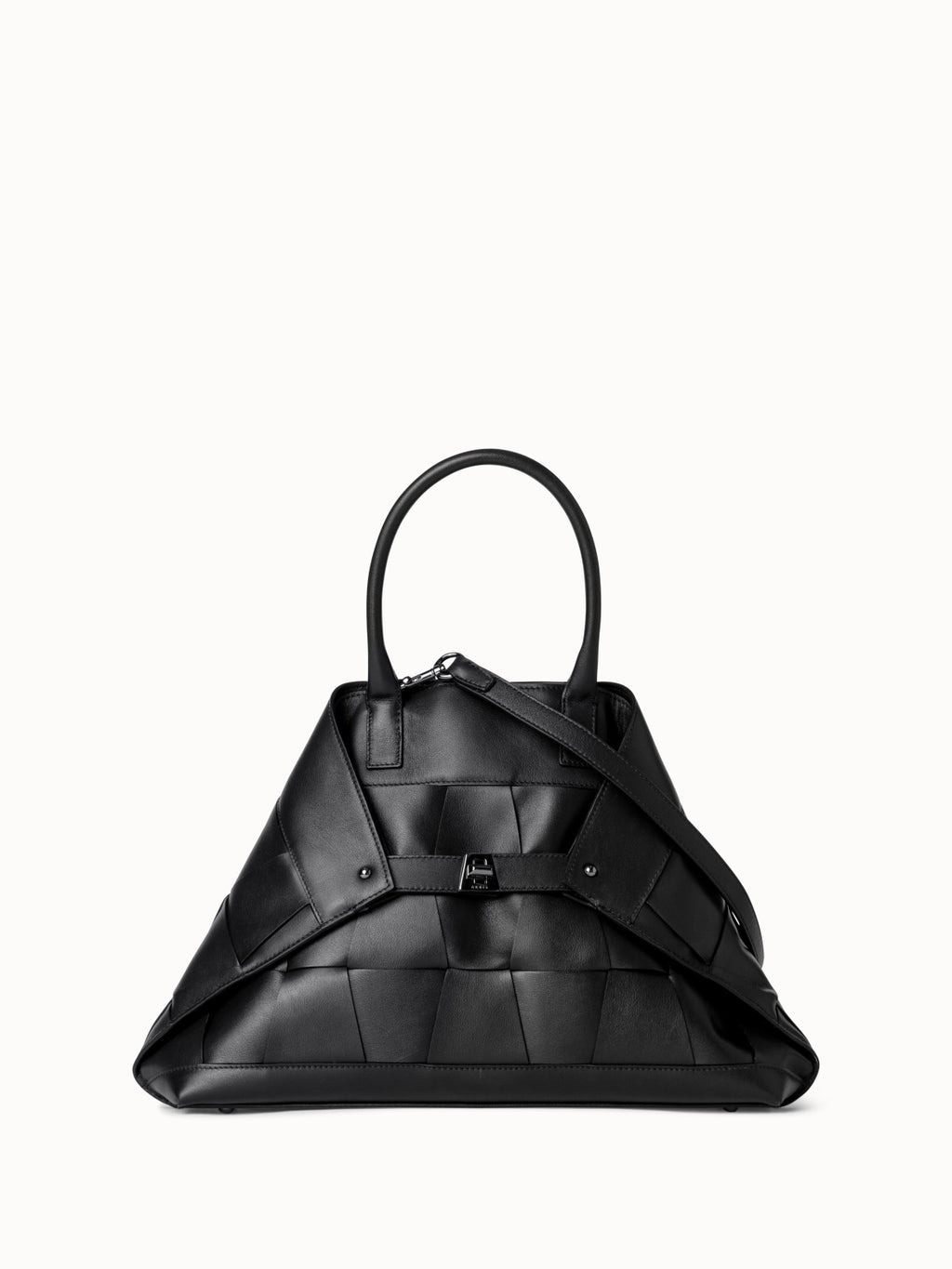 Ai Small Top Handle Tote - Schwarz
