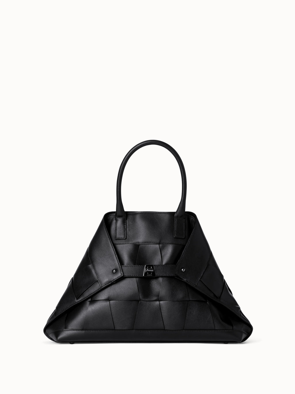 Ai Small Top Handle Tote - Schwarz
