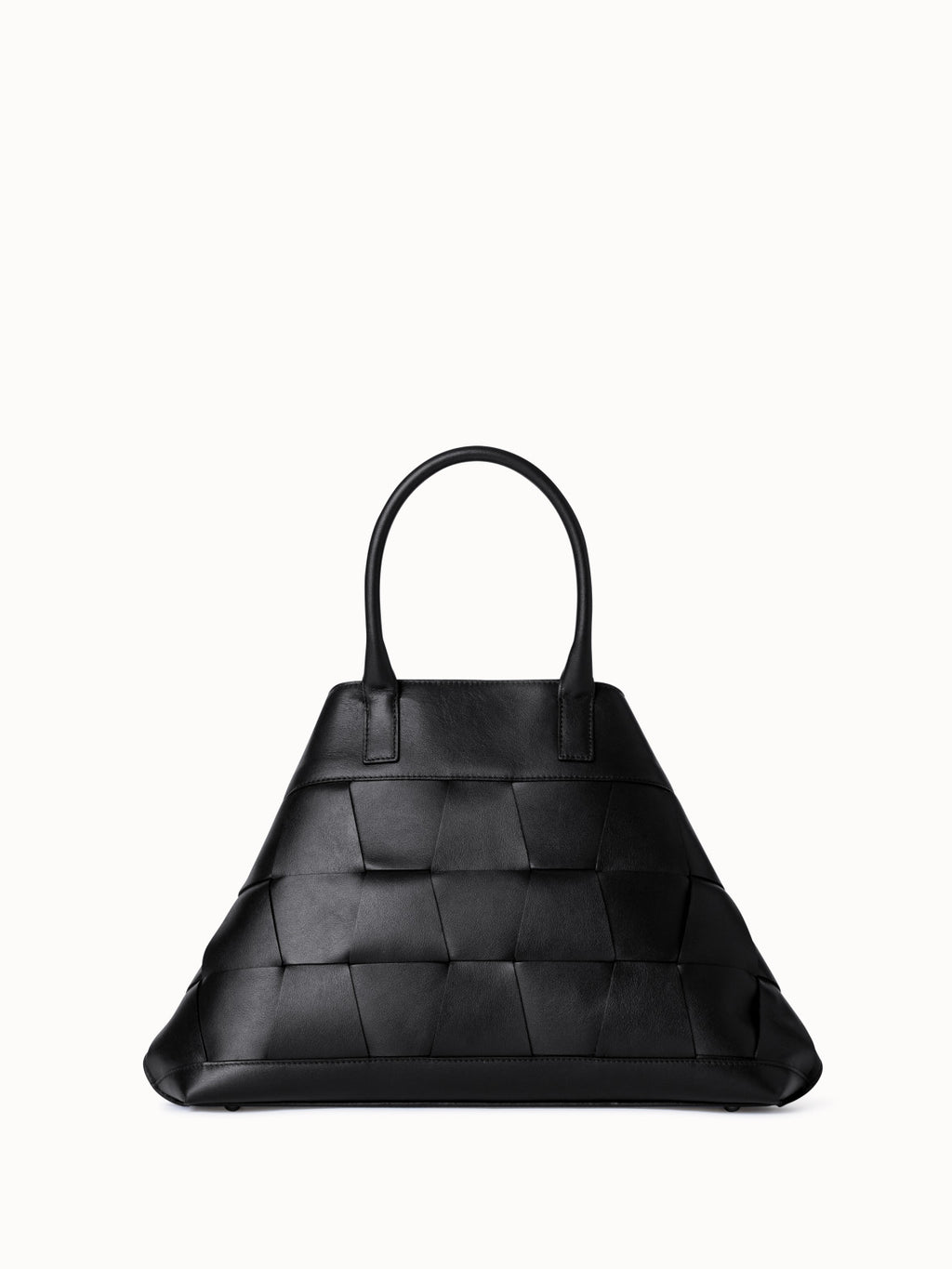 Ai Small Top Handle Tote - Schwarz