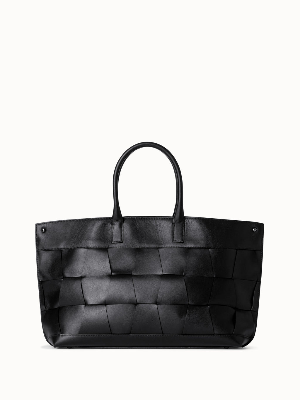 Ai Small Top Handle Tote - Schwarz