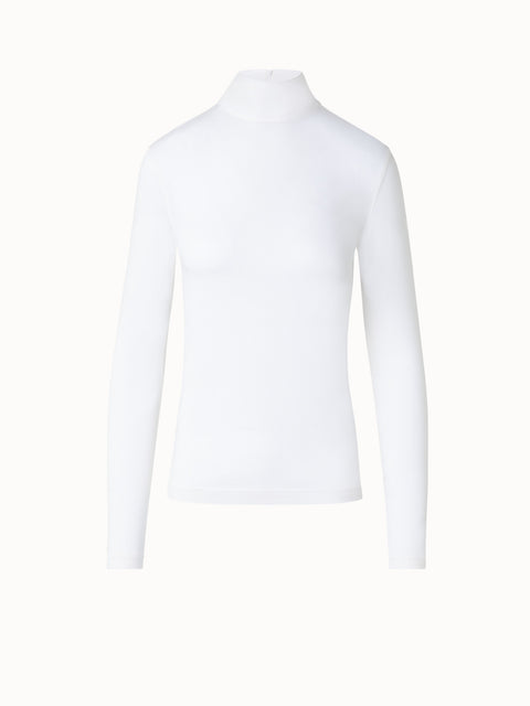 Modal Mock Neck Shirt