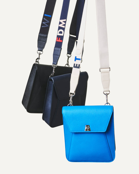 Personalisierbare Little Anouk Messenger aus Kalbsleder