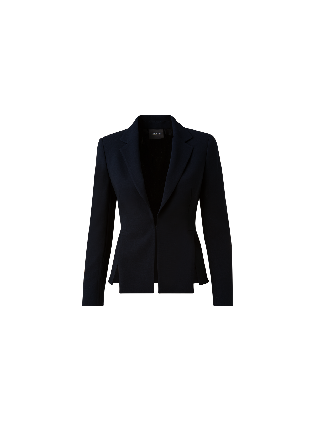 Designer Blazer aus Woll-Doubleface - Dunkelblau - Blau