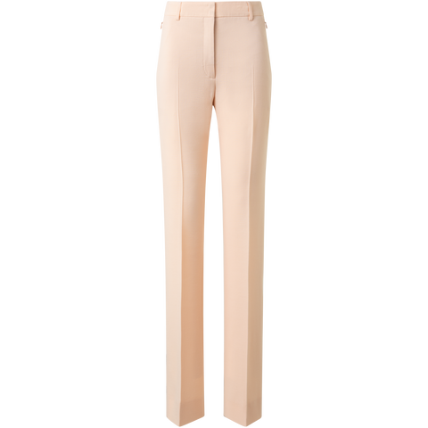 Woll-Doubleface-Hose mit leichtem Schlag