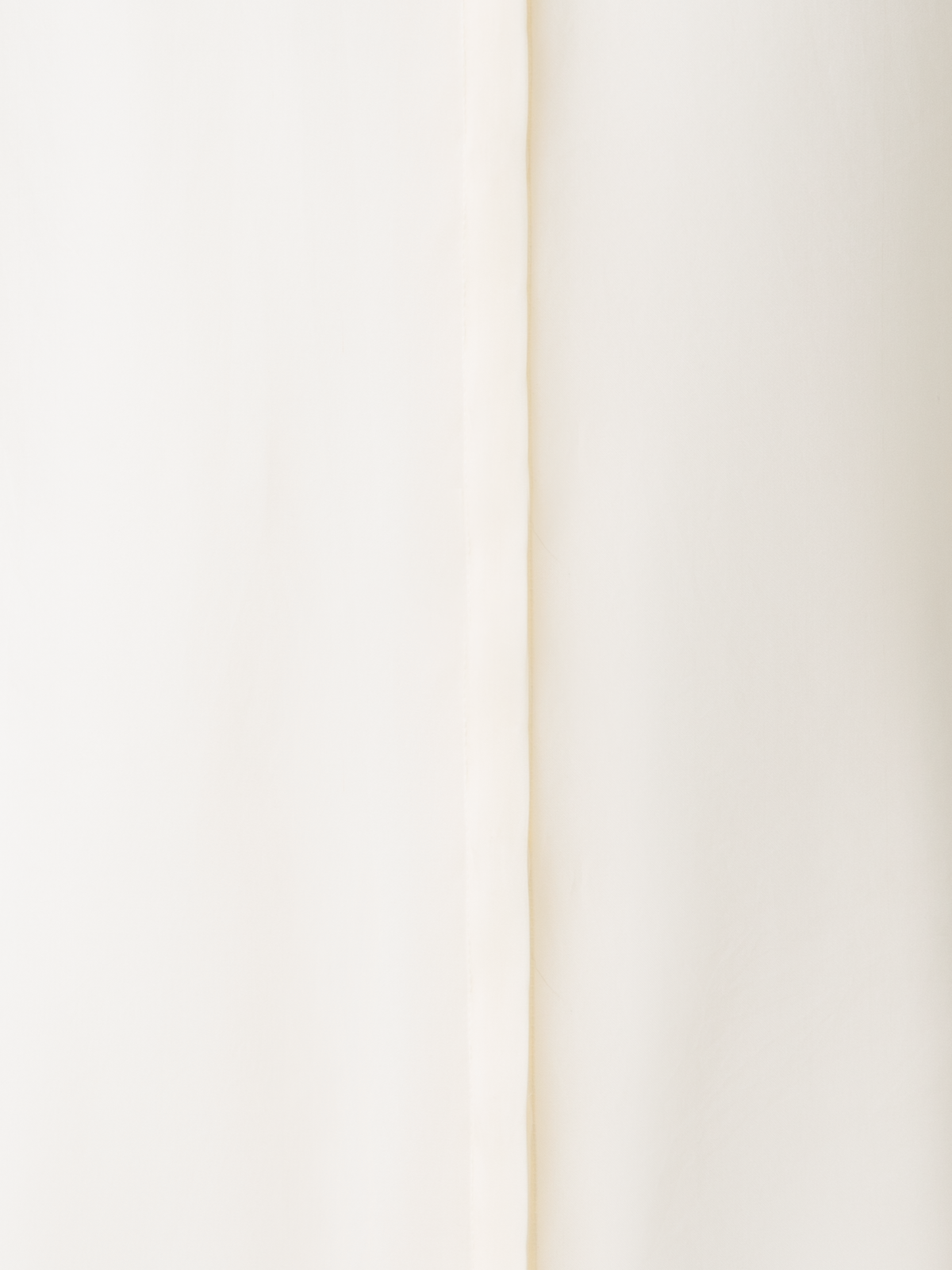 Designer Transparente Seiden-Organza-Bluse - Ecru - Weiss