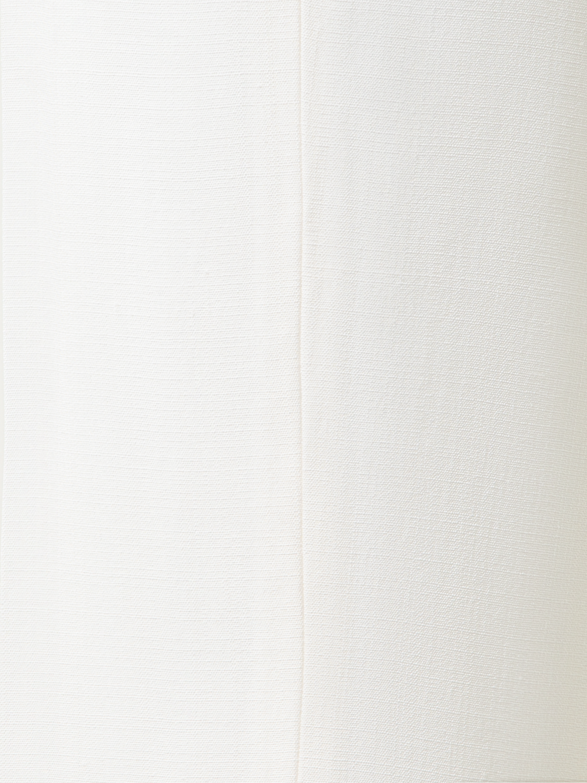 Designer Tapered Hose aus Shantung-Seide - Weiss