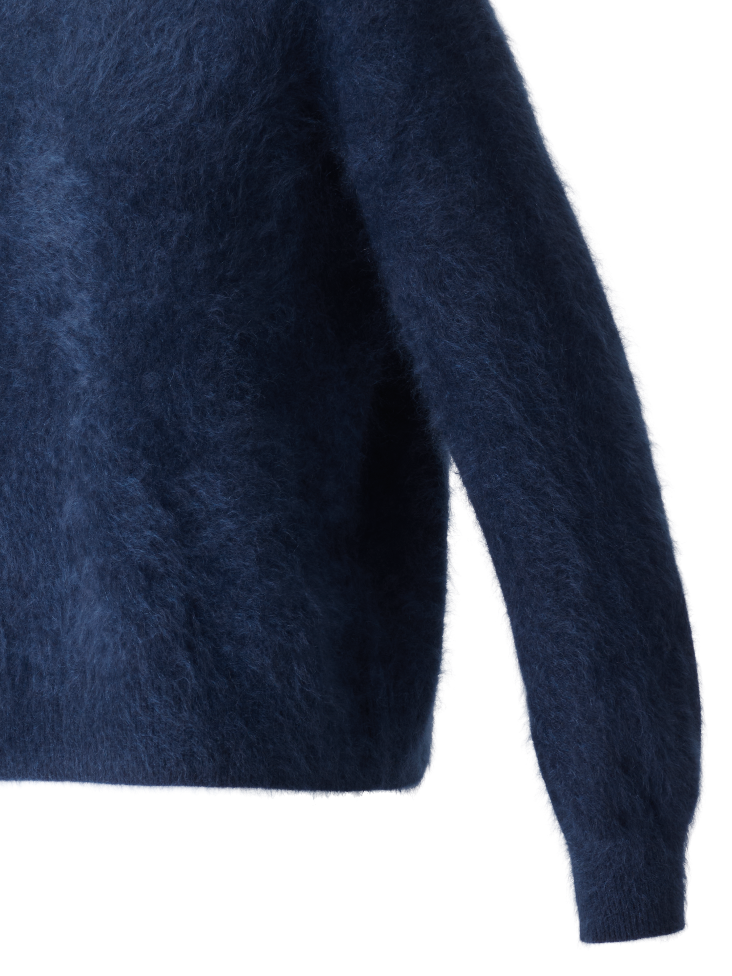 Designer Cloud Kaschmir Pullover - Dunkelblau - Blau