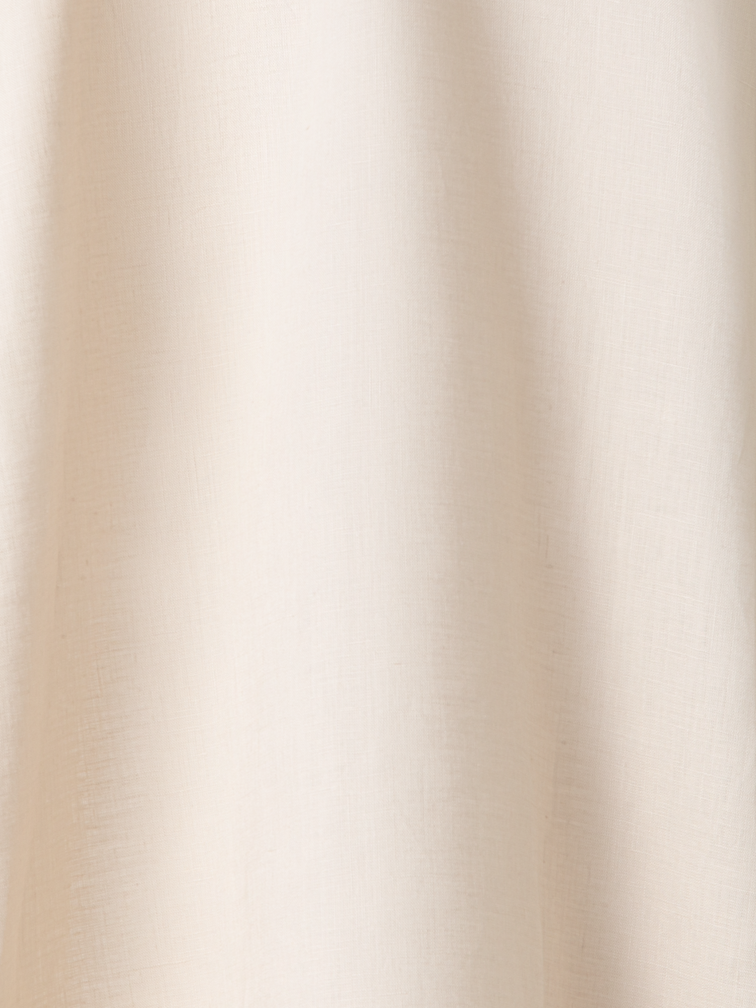 Designer Leinen Tunikabluse mit gestreiftem Organza - Grau - Beige