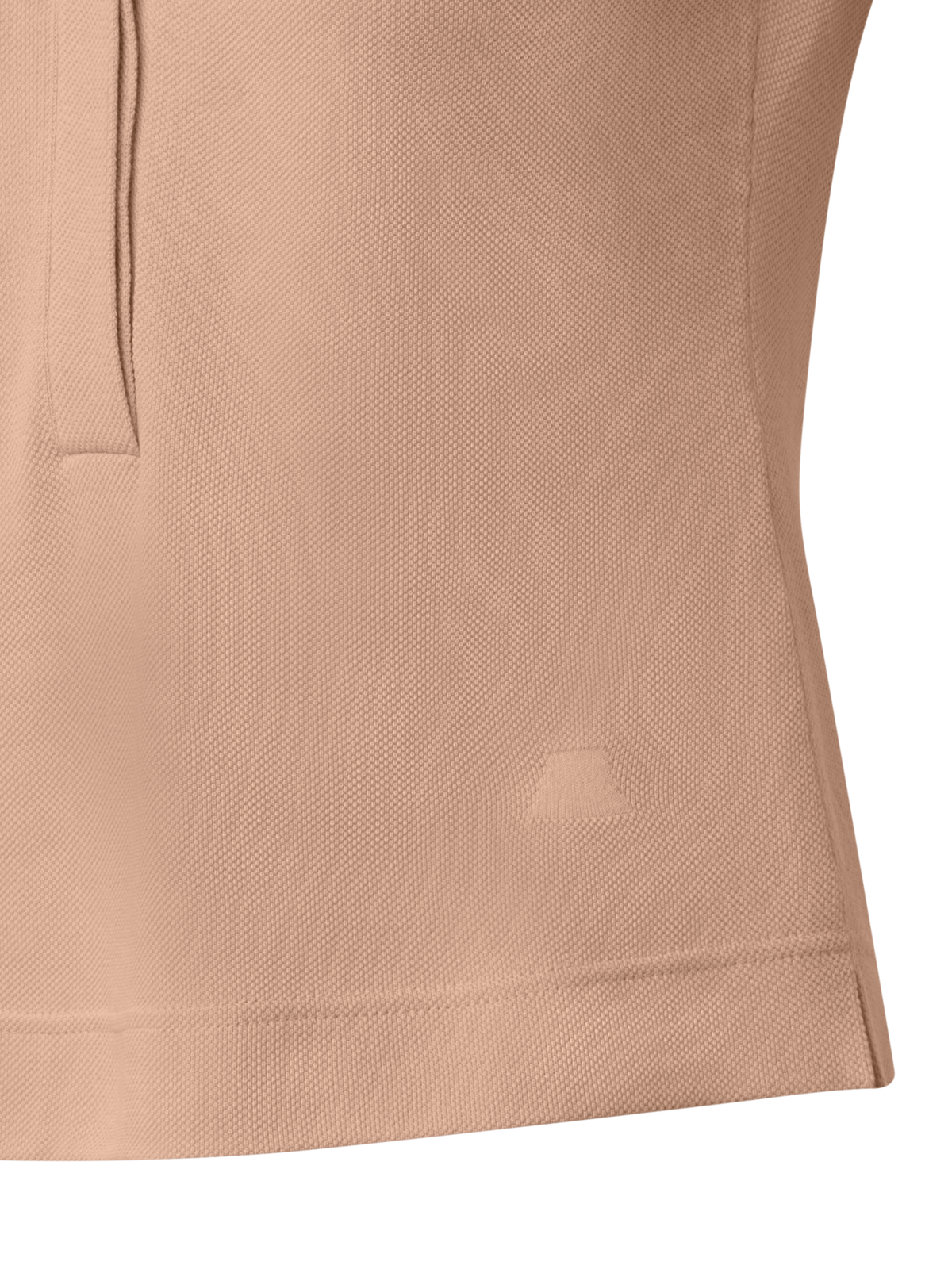 Designer Baumwoll-Poloshirt - Beige