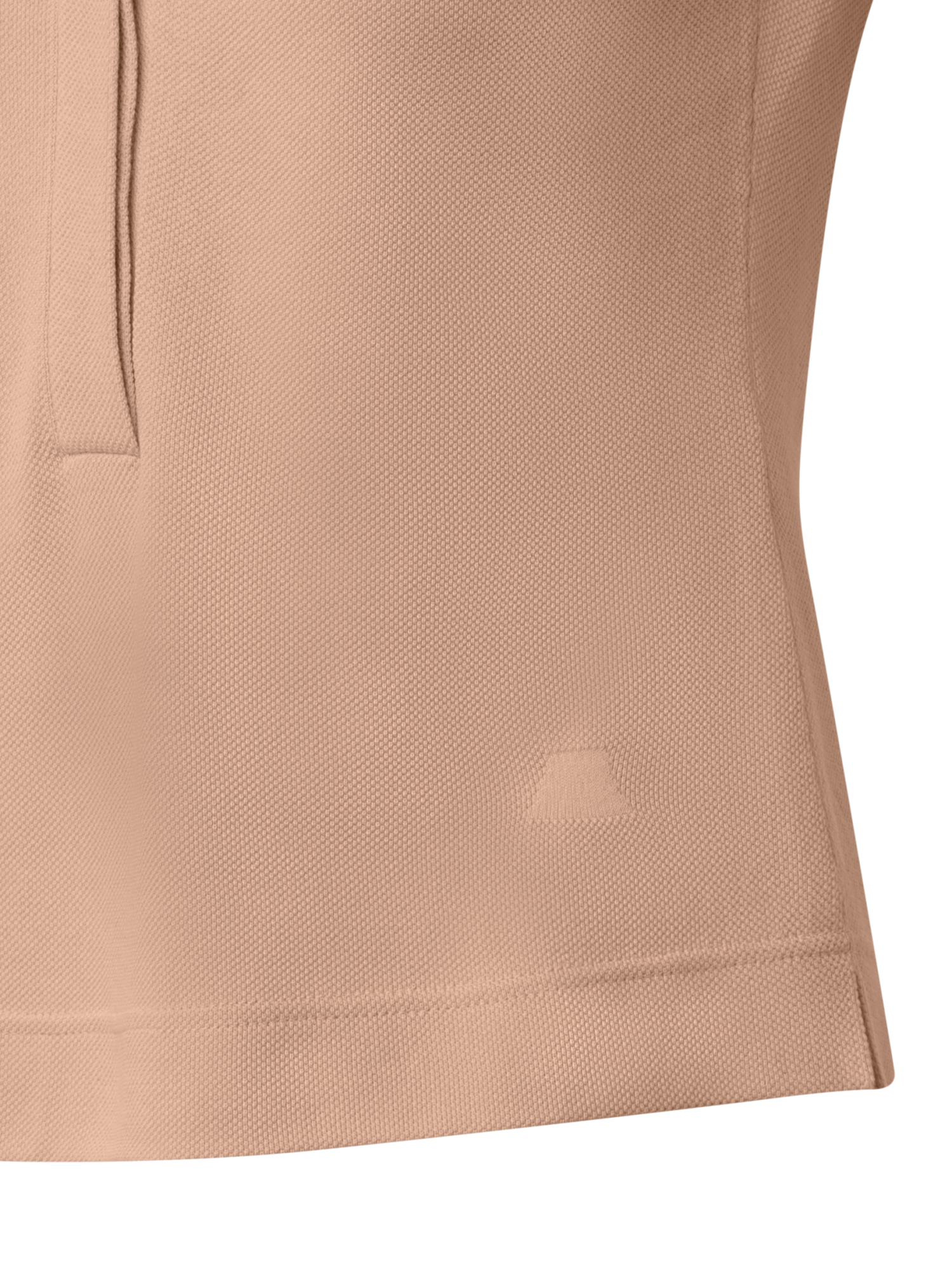 Designer Baumwoll-Poloshirt - Beige