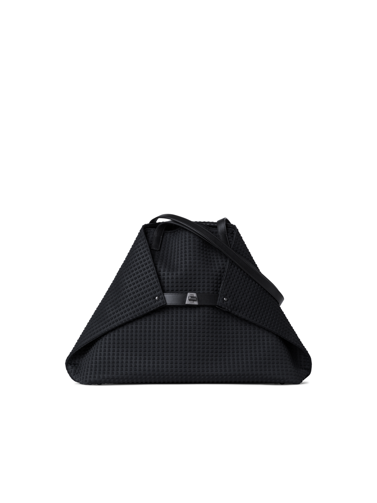 Designer Ai Medium Shoulder Tote - Schwarz