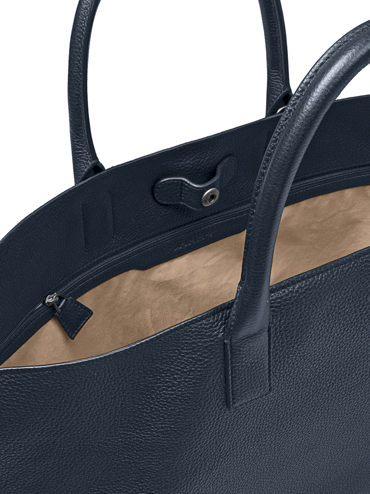 Designer Ai Medium Top Handle Tote - Dunkelblau - Blau