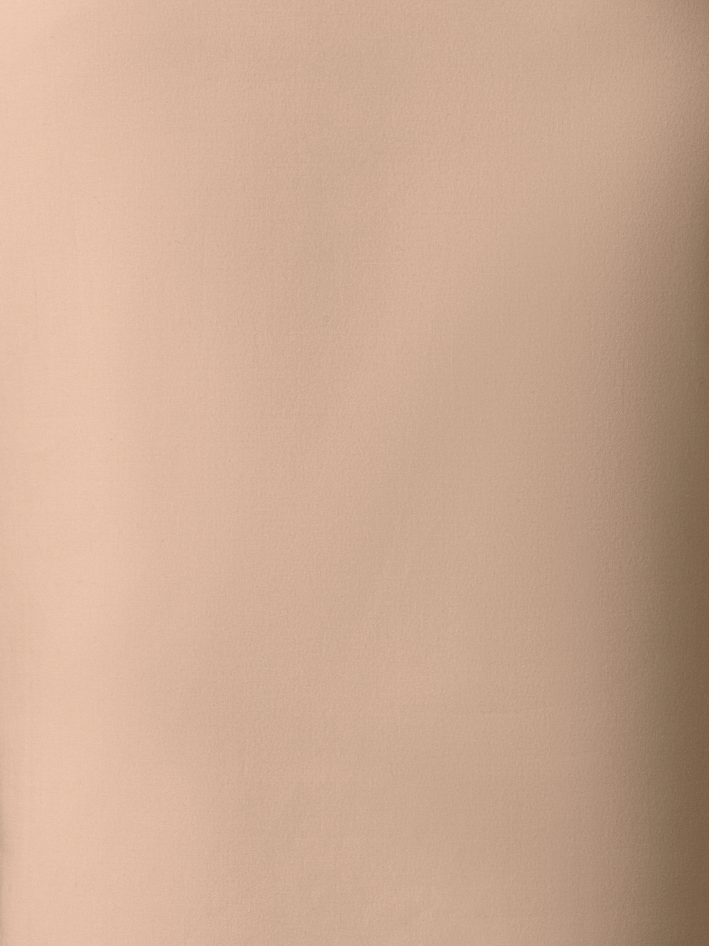 Designer Langer Bleistiftrock aus Baumwoll-Doubleface - Beige