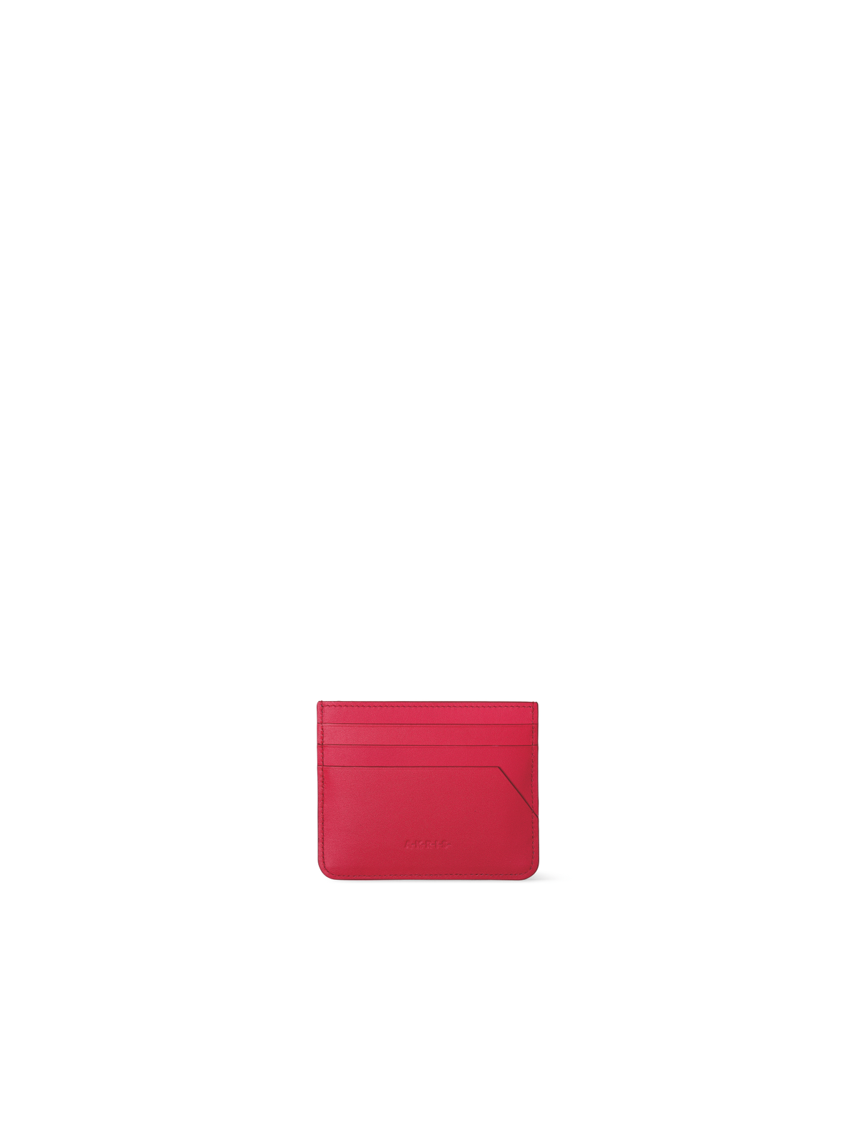 Designer Kartenetui aus Rosshaar und Leder - Rosa