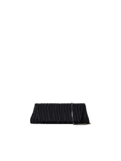 Designer Anouk Small Trapezoid Clutch - Schwarz