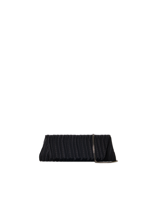Designer Anouk Small Trapezoid Clutch - Schwarz