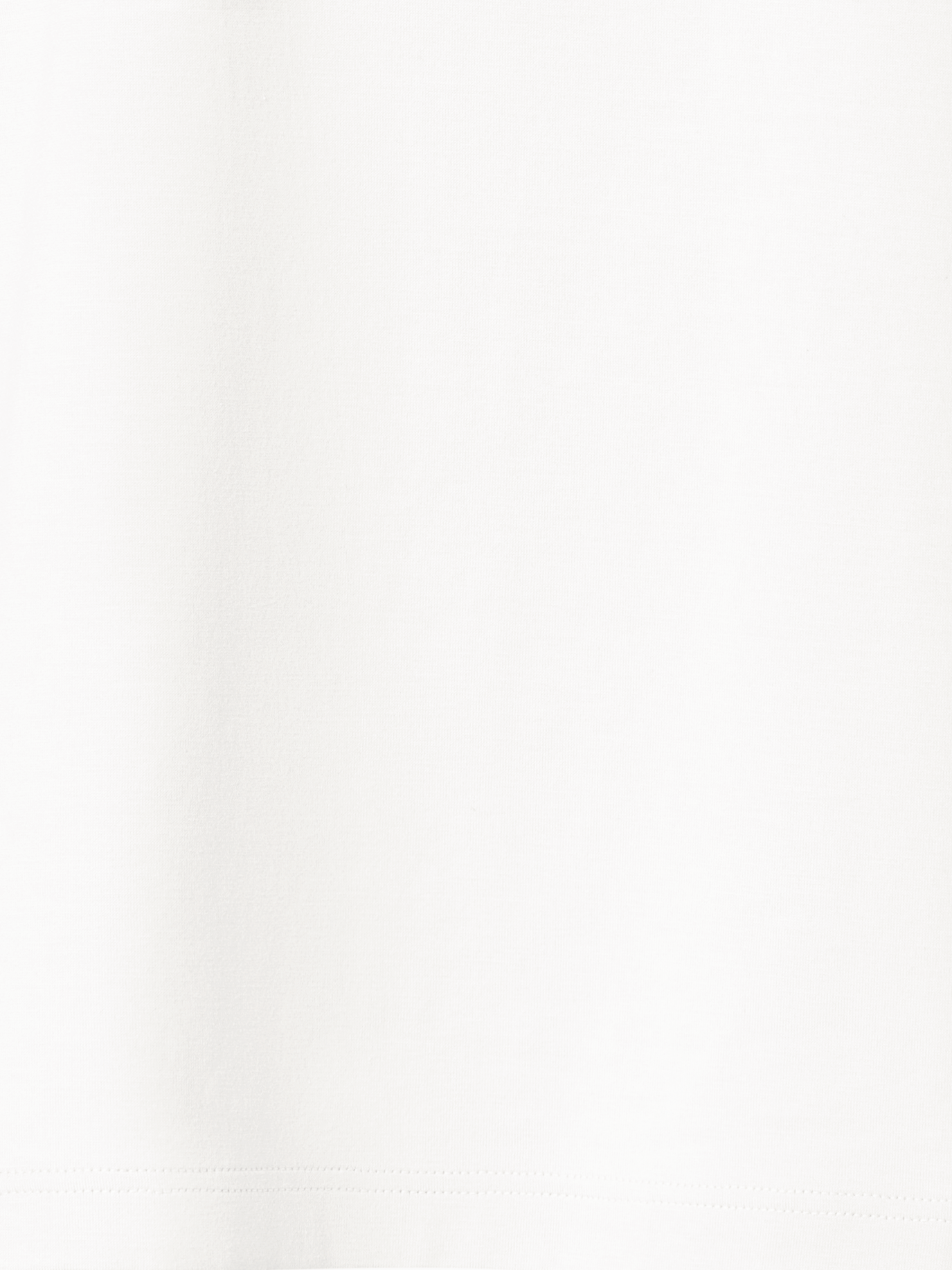 Designer T-Shirt aus Baumwoll-Jersey - Weiss