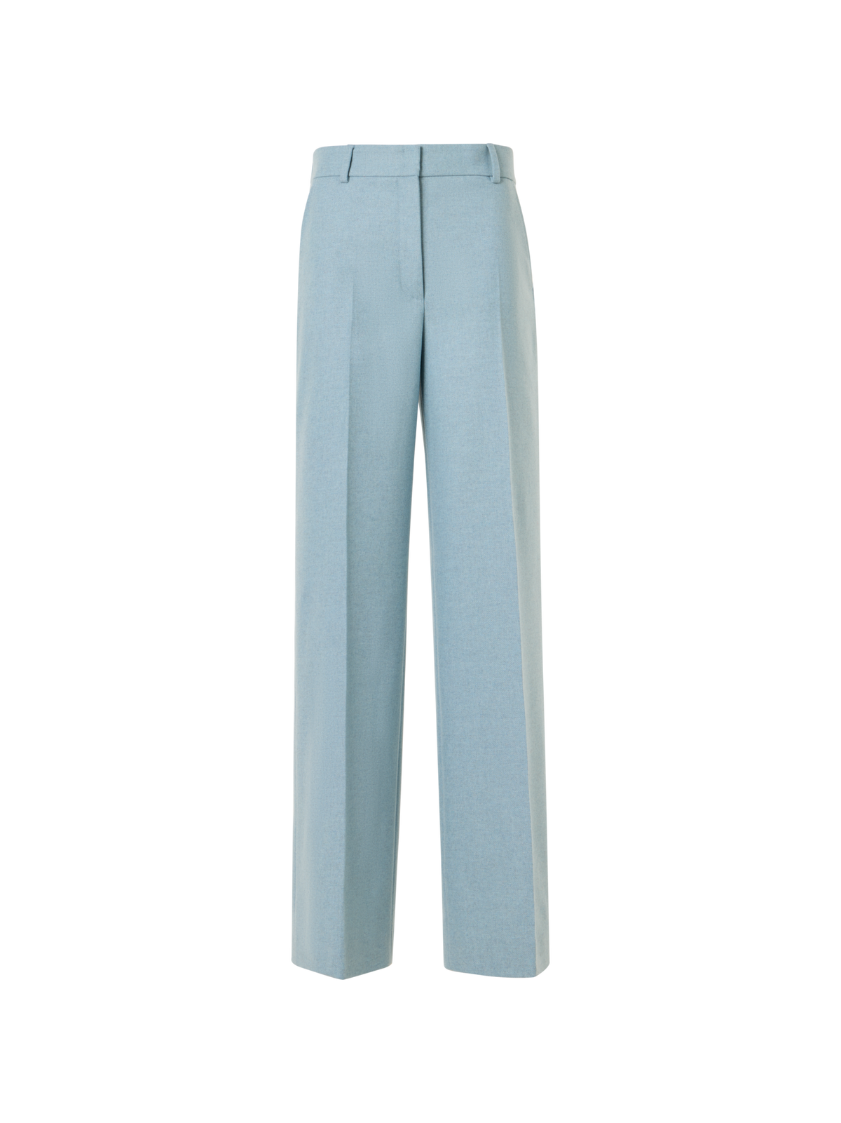 Designer Weite Hose aus Wollflanell