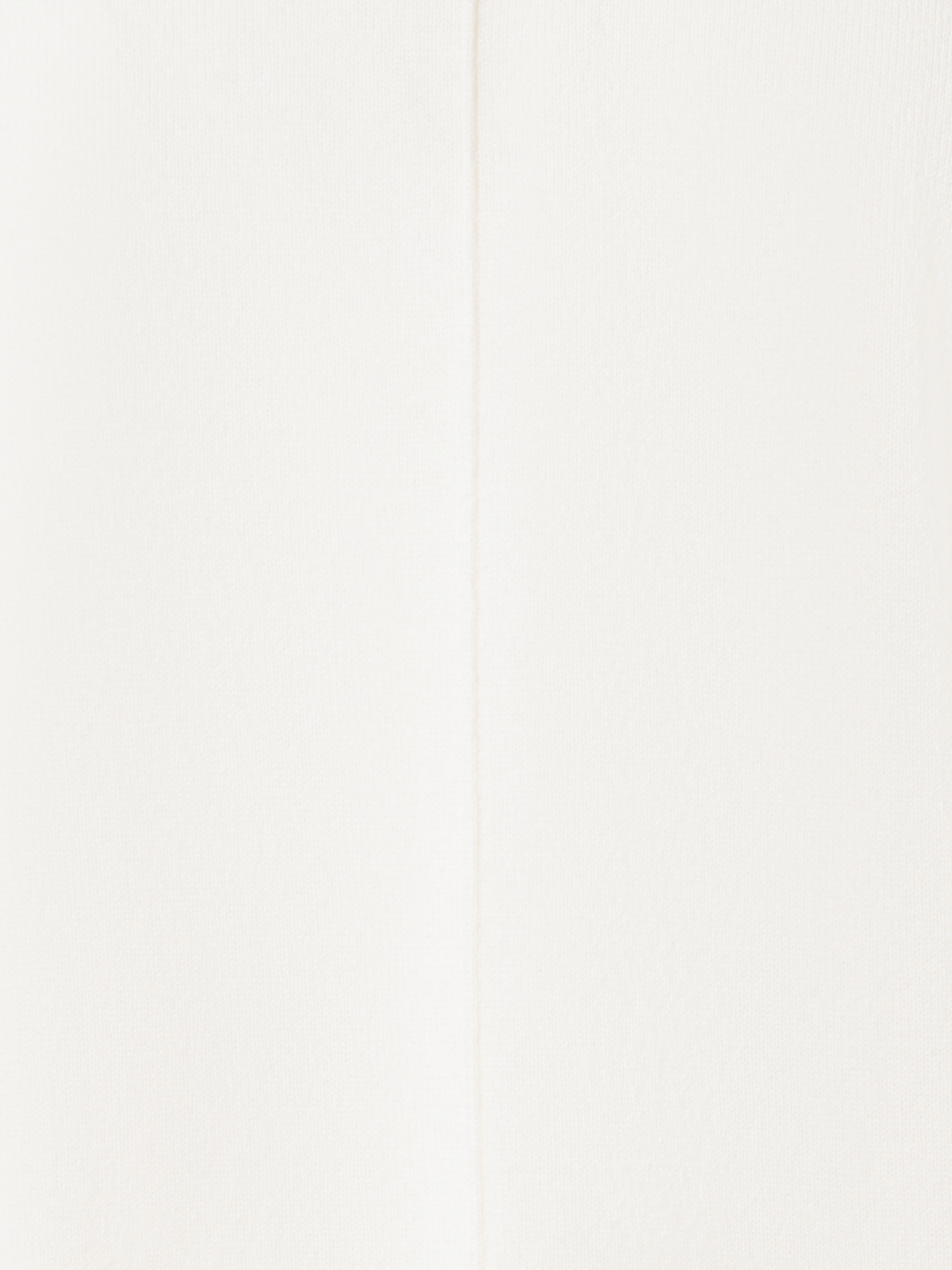 Designer Kaschmirpullover mit V-Ausschnitt - Ecru - Weiss