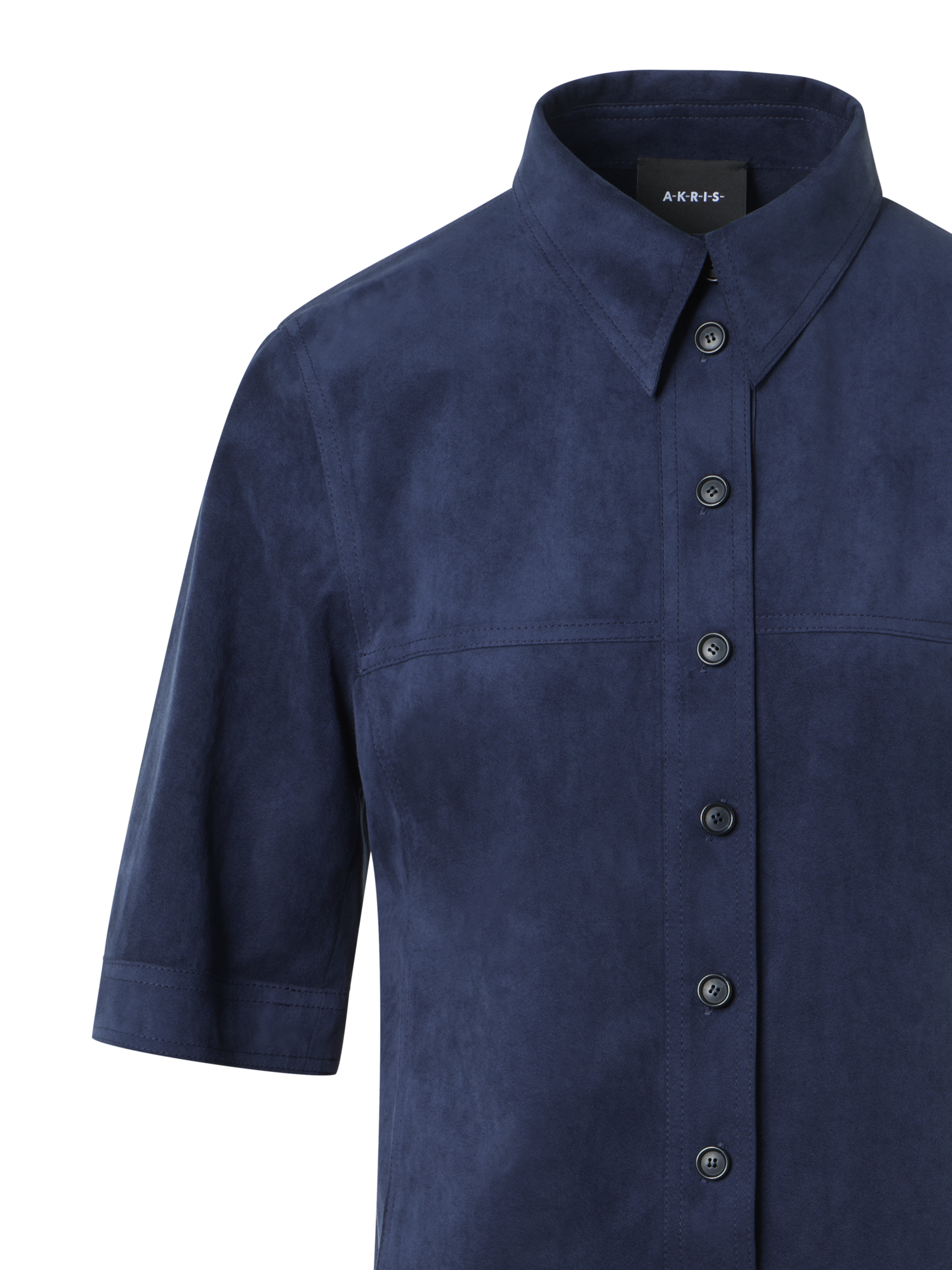 Designer Polokleid aus Techno-Ultrasuede